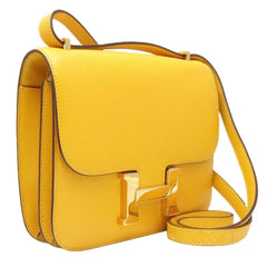 HERMES CONSTANCE 2WAY BAG VAUX EPSON JAUNE REF450274