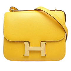 HERMES CONSTANCE 2WAY BAG VAUX EPSON JAUNE REF450274