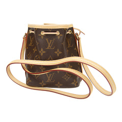 LOUIS VUITTON NANO NOE CROSSBODY BAG MONOGRAM REF M41346