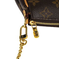 LOUIS VUITTON EVA CLUTCH / CROSSBODY BAG IN MONOGRAM CANVAS