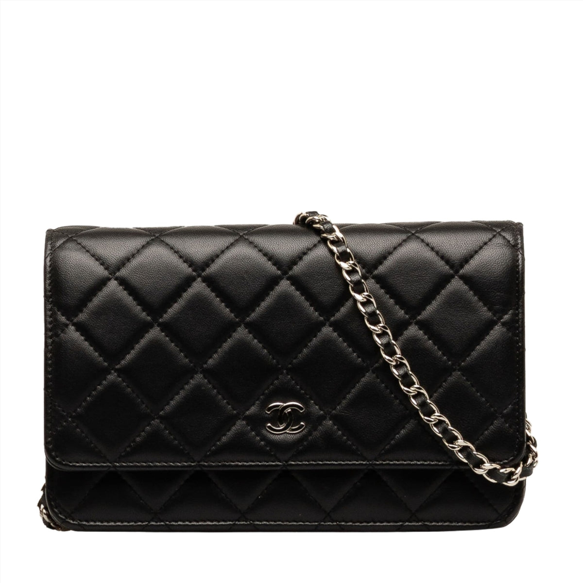 CHANEL 2014 CC CLASSIC LAMBSKIN WALLET ON CHAIN CROSSBODY BAG REF 0PJCO6OOWXPH2IPE