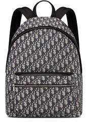 DIOR BEIGE AND BLACK DIOR OBLIQUE JACQUARD RIDER BACKPACK