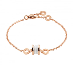 BVLGARI B.ZERO1 BRACELET ROSE GOLD REF BR859345