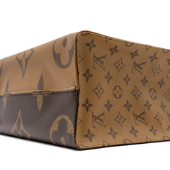 LOUIS VUITTON ONTHEGO MM MONOGRAM CANVAS GHW