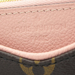 LOUIS VUITTON MONOGRAM PALLAS CLUTCH PINK REF CA0198