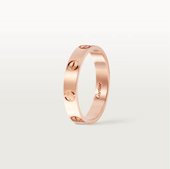 CARTIER LOVE WEDDING BAND ROSE GOLD