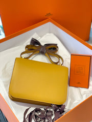 HERMES CONSTANCE 2WAY BAG VAUX EPSON JAUNE REF450274