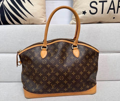 LOUIS VUITTON LOCKIT HORIZONTAL MONOGRAM CANVAS GHW