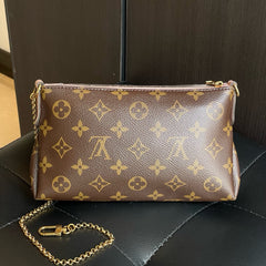 LOUIS VUITTON MONOGRAM PALLAS CLUTCH PINK REF CA0198