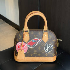 LOUIS VUITTON MONOGRAM WORLD TOUR ALMA BB SATCHEL REF UY013RHITV0VV41R