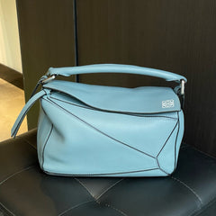 LOEWE BLUE 2016 MEDIUM PUZZLE BAG