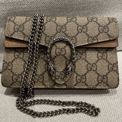 GUCCI DIONYSUS GG SUPREME SUPER MINI BAG REF 476432-KHNRN-8642