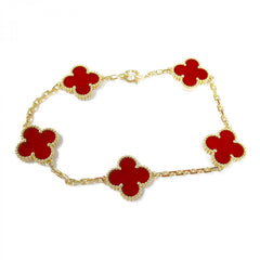 VAN CLEEF & ARPELS VINTAGE ALHAMBRA BRACELET REF VCARD35500