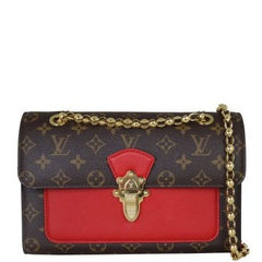 LOUIS VUITTON VICTORIE MONOGRAM WITH CHERRY RED INTERIOR 2017